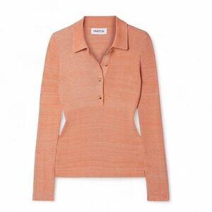 Partow Peach Sweater NWT